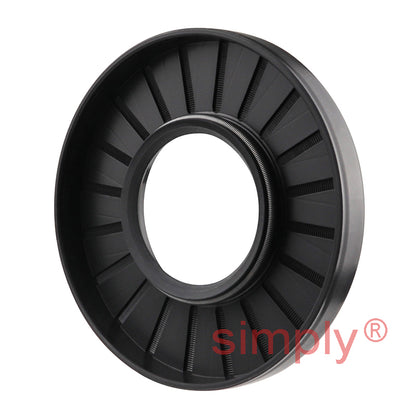 35x80x10mm Nitrile Rubber Single Lip Rotary Shaft Oil Seal with Garter Spring SC / R21