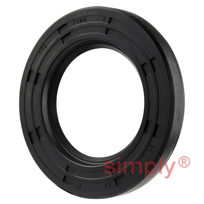 37x62x8mm Nitrile Rubber Single Lip Rotary Shaft Oil Seal with Garter Spring SC / R21