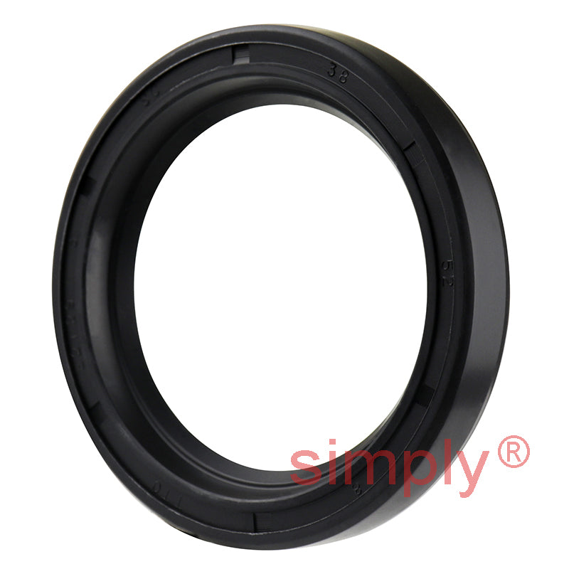 38x52x8mm Nitrile Rubber Single Lip Rotary Shaft Oil Seal with Garter Spring SC / R21