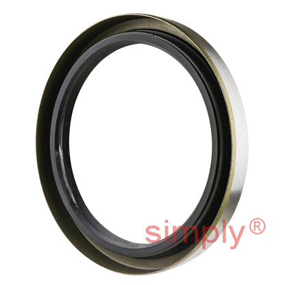 3.75x4.75x0.5 inch Metal Cased Nitrile Rubber Rotary Shaft Oil Seal with Garter Spring R6 / TB