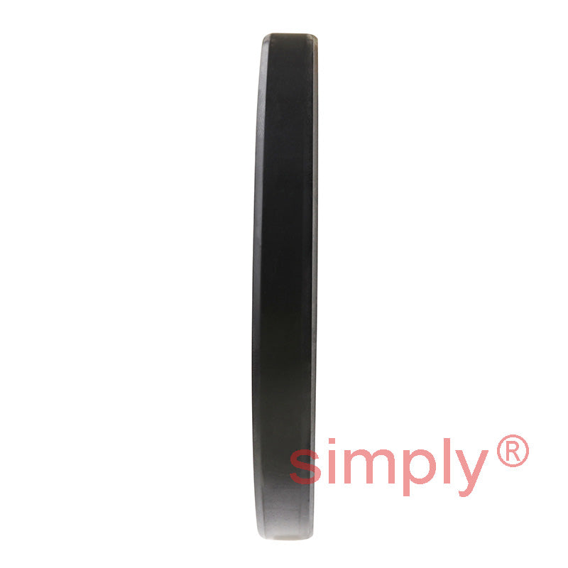 3.87x4.87x0.5 inch Nitrile Rubber Double Lip Rotary Shaft Oil Seal with Garter Spring R23 / TC Style