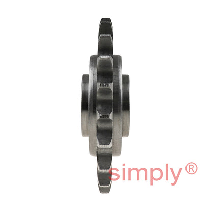 21 Tooth 06B Simplex Idler Sprocket for 3/8 Inch Pitch Chain