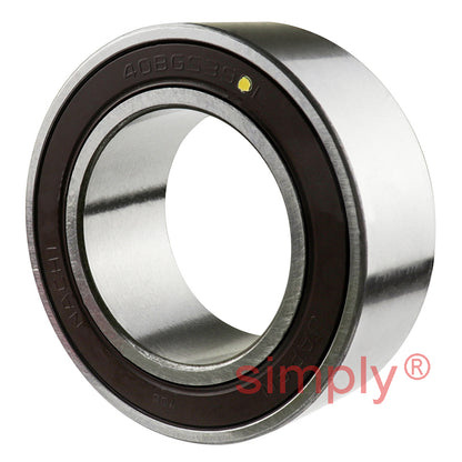 Major Brand 40BGS35G2DL Rubber Sealed Air Conditioner Double Row Deep Groove Ball Bearing 40x62x24mm