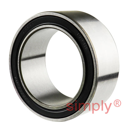 Major Brand 40BGS39G2DL Rubber Sealed Air Conditioner Double Row Deep Groove Ball Bearing 40x66x24mm