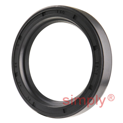 40x55x10mm Nitrile Rubber Single Lip Rotary Shaft Oil Seal with Garter Spring SC / R21
