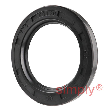 40x60x7mm Nitrile Rubber Single Lip Rotary Shaft Oil Seal with Garter Spring SC / R21