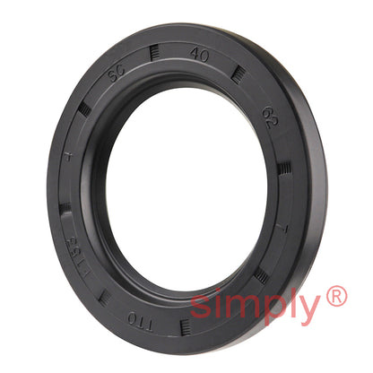 40x62x7mm Nitrile Rubber Single Lip Rotary Shaft Oil Seal with Garter Spring SC / R21