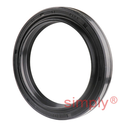 41x53x8TC4/9.5L Metric Fork and Damper Nitrile Rubber Oil Seal with Extra Internal Sealing Profile and Raised Outer Sealing Band on Outside Diameter