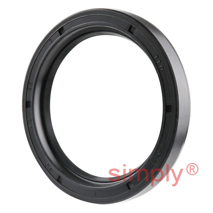 42x55x7mm Nitrile Rubber Single Lip Rotary Shaft Oil Seal with Garter Spring SC / R21