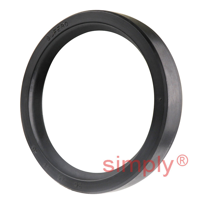 45x55x10mm Nitrile Rubber Single Lip Rotary Shaft Oil Seal with Garter Spring SC / R21
