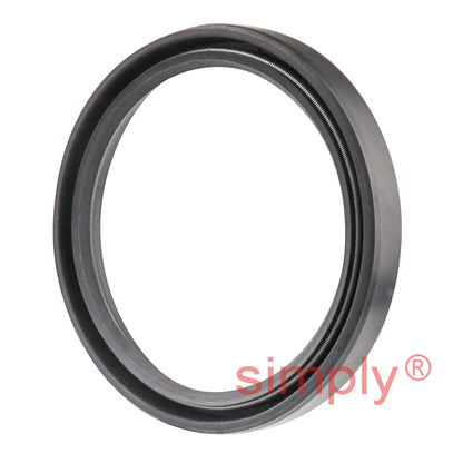 45x55x7mm Nitrile Rubber Single Lip Rotary Shaft Oil Seal with Garter Spring SC / R21