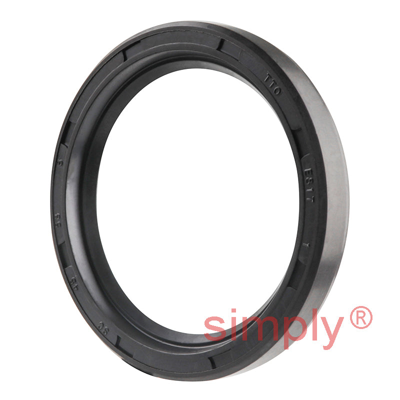 45x58x8mm Nitrile Rubber Single Lip Rotary Shaft Oil Seal with Garter Spring SC / R21