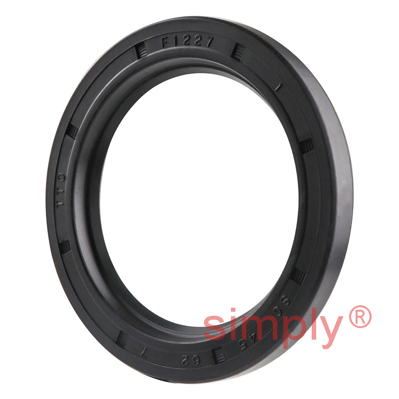 45x62x7mm Nitrile Rubber Single Lip Rotary Shaft Oil Seal with Garter Spring SC / R21