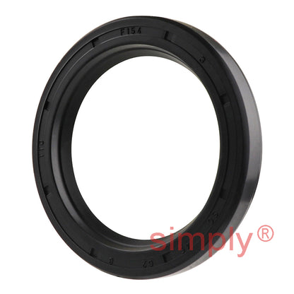 45x62x8mm Nitrile Rubber Single Lip Rotary Shaft Oil Seal with Garter Spring SC / R21