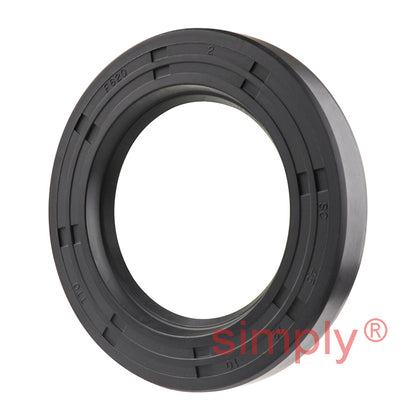 45x72x10mm Nitrile Rubber Single Lip Rotary Shaft Oil Seal with Garter Spring SC / R21