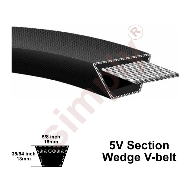 5V1700 Pix Narrow Profile V-Belt