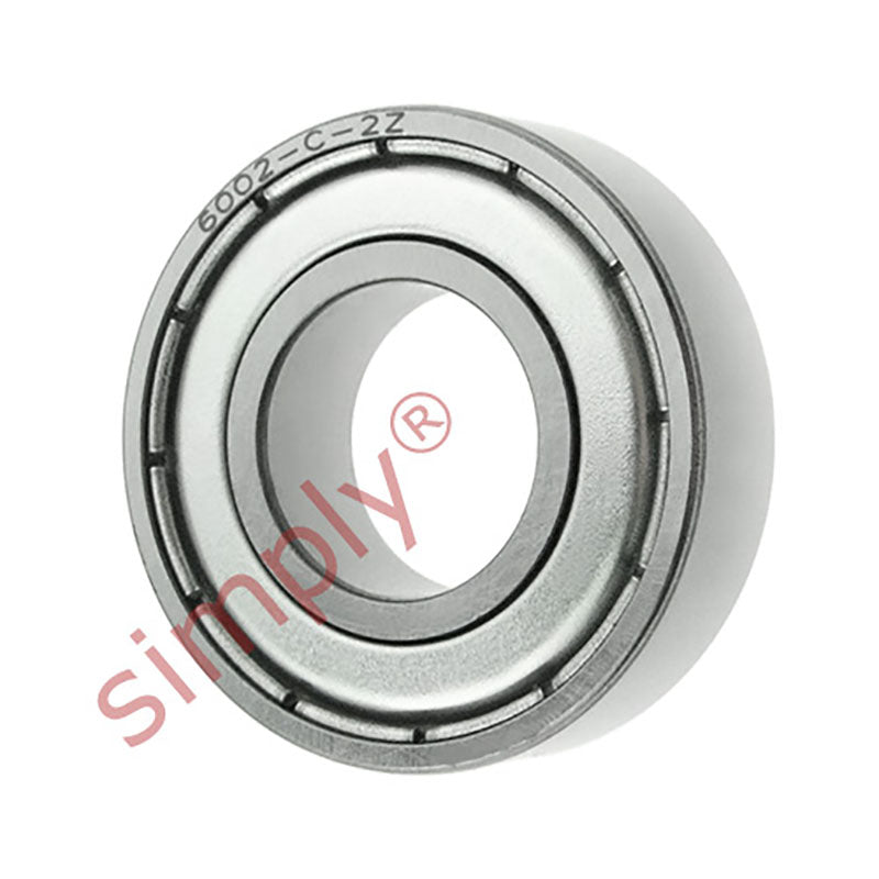 6002ZZ Budget Metal Shielded Deep Groove Ball Bearing 15x32x9mm