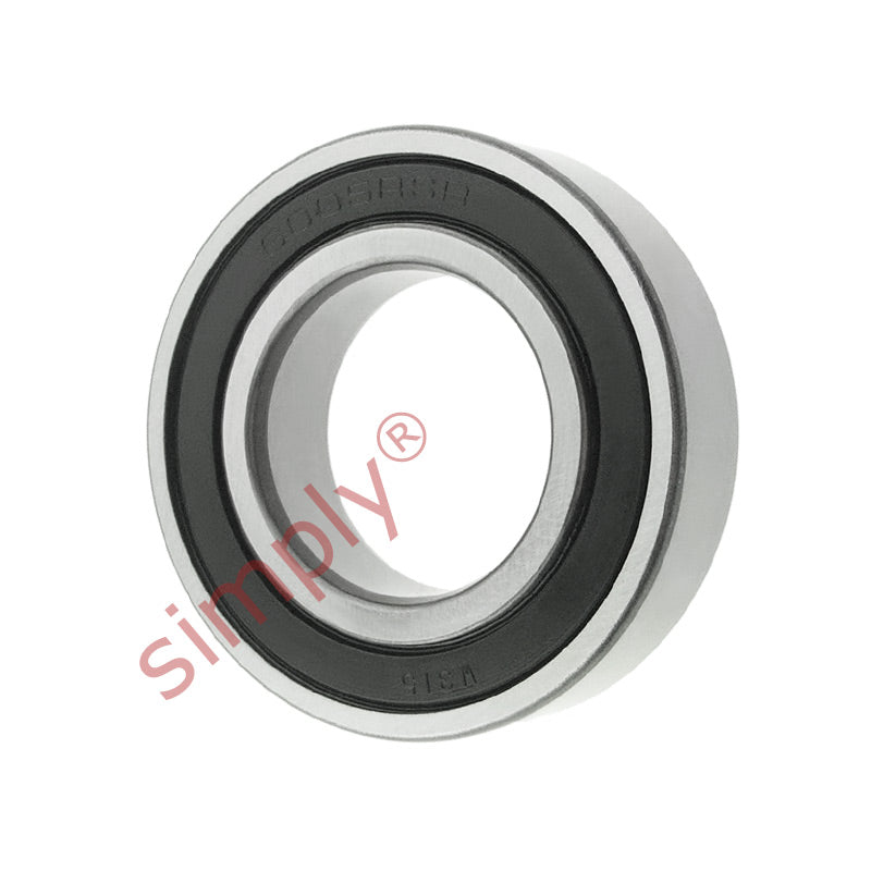 60052RSC3 Budget Rubber Sealed Deep Groove Ball Bearing 25x47x12mm
