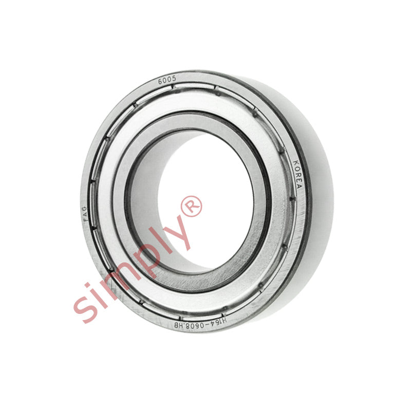 FAG 60052Z Metal Shielded Deep Groove Ball Bearing 25x47x12mm