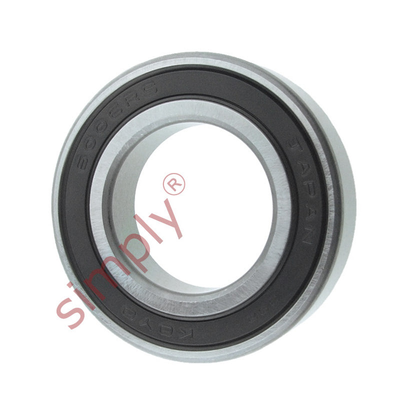 KOYO 60062RS Rubber Sealed Deep Groove Ball Bearing 30x55x13mm
