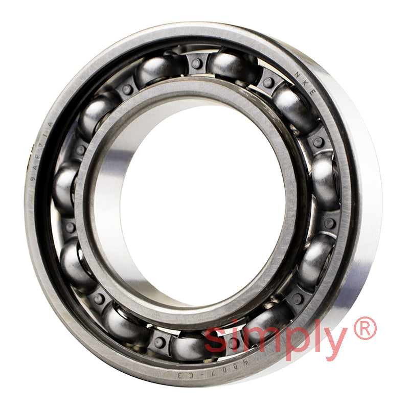 NKE 6007C3 Open Deep Groove Ball Bearing 35x62x14mm