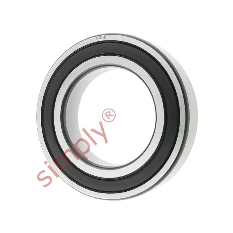 60082RS Budget Rubber Sealed Deep Groove Ball Bearing 40x68x15mm