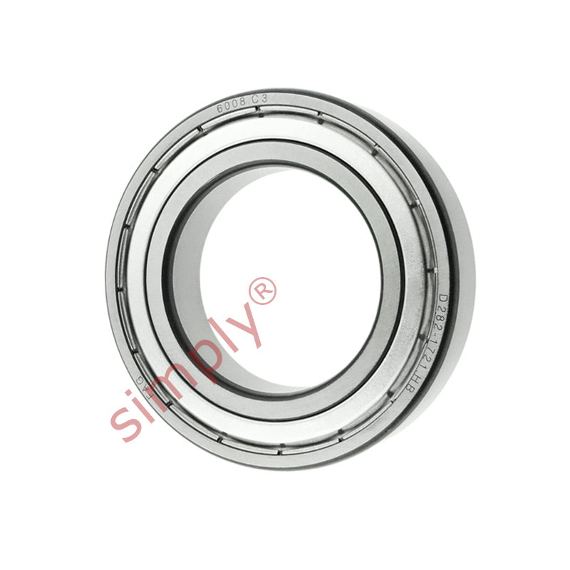 FAG 60082ZC3 Metal Shielded Deep Groove Ball Bearing 40x68x15mm