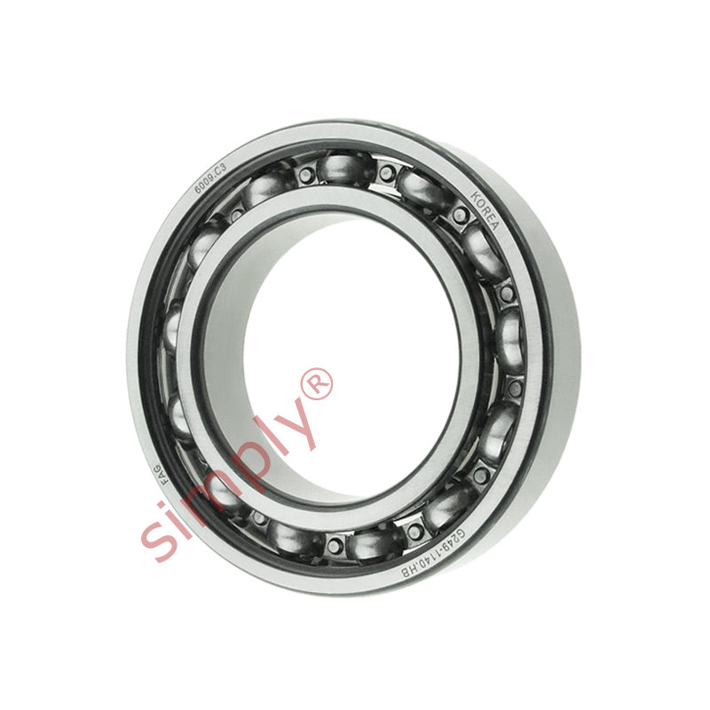 FAG 6009C3 Open Deep Groove Ball Bearing 45x75x16mm