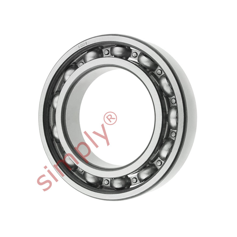 6009 Budget Open Type Deep Groove Ball Bearing 45x75x16mm