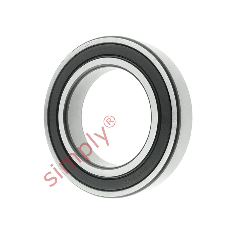 FAG 60112RSR Rubber Sealed Deep Groove Ball Bearing 55x90x18mm