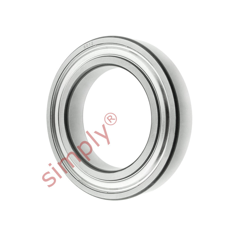 6012ZZ Budget Metal Shielded Deep Groove Ball Bearing 60x95x18mm