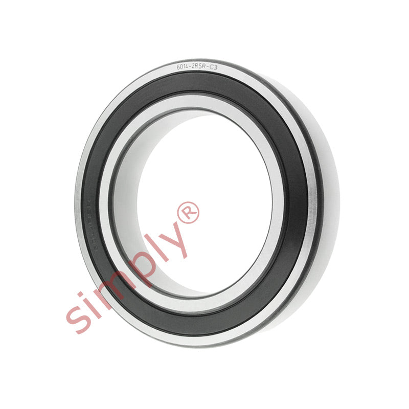 FAG 60142RSRC3 Rubber Sealed Deep Groove Ball Bearing 70x110x20mm