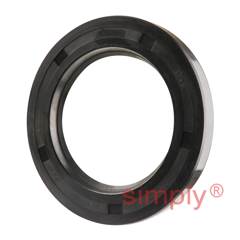 60x92x11mm Nitrile Rubber Single Lip Rotary Shaft Oil Seal R21 / SC Style