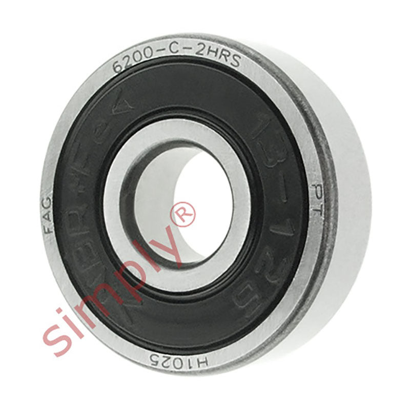 FAG 62002RSR Rubber Sealed Deep Groove Ball Bearing 10x30x9mm
