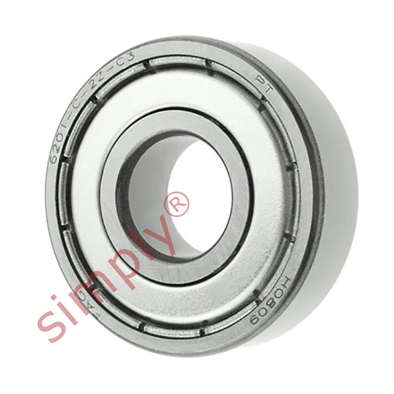 FAG 62012ZC3 Metal Shielded Deep Groove Ball Bearing 12x32x10mm