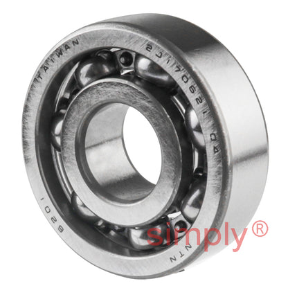 NTN 6201 Open Type Deep Groove Ball Bearing 12x32x10mm