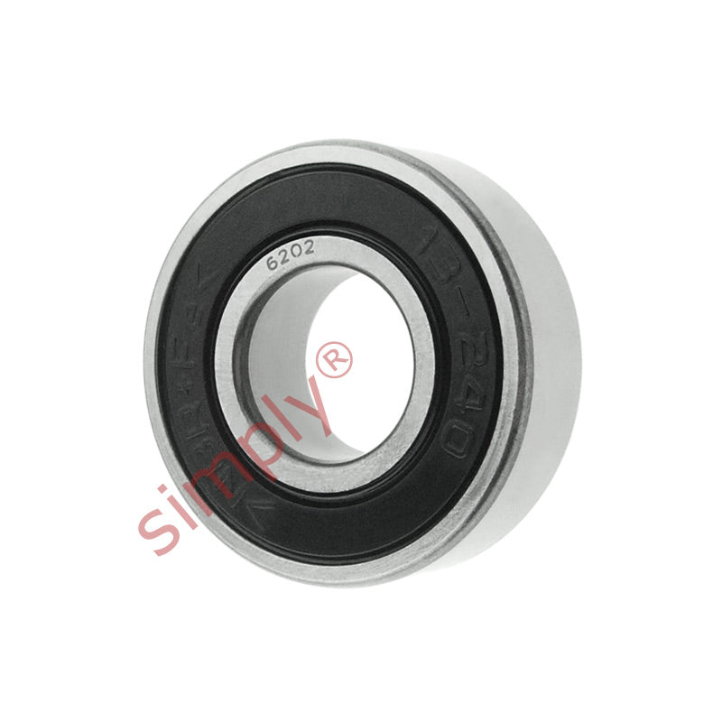 62022RSC3 Budget Rubber Sealed Deep Groove Ball Bearing 15x35x11mm