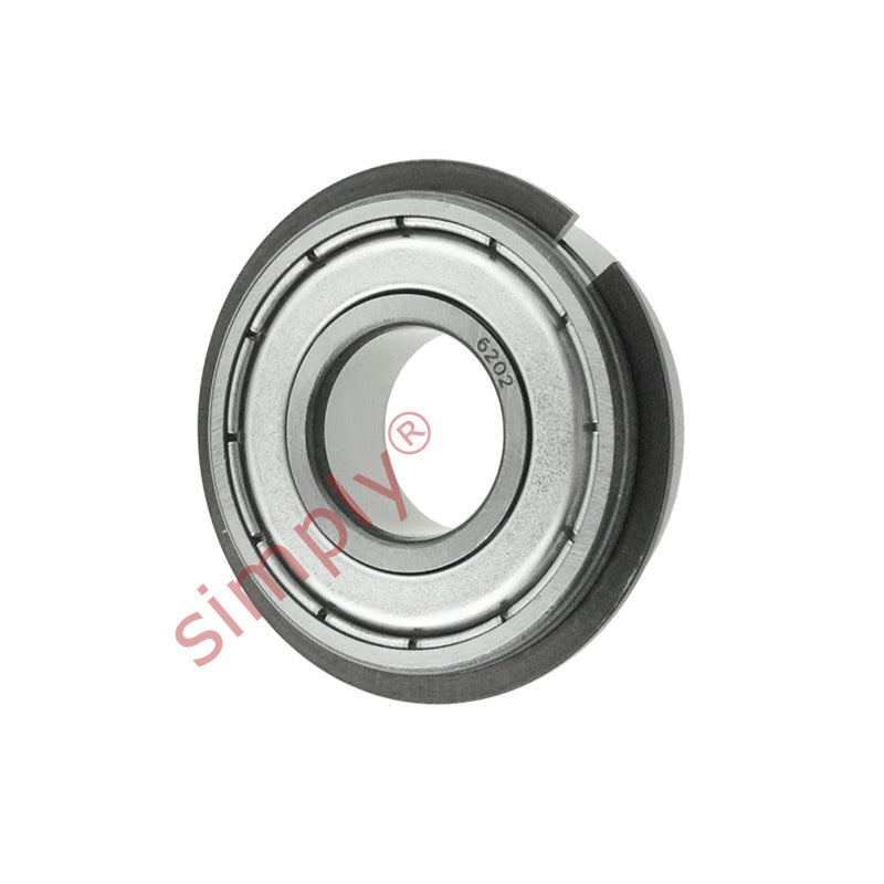 FAG 62022ZNR Metal Shielded Snap Ring Deep Groove Ball Bearing 15x35x11mm 