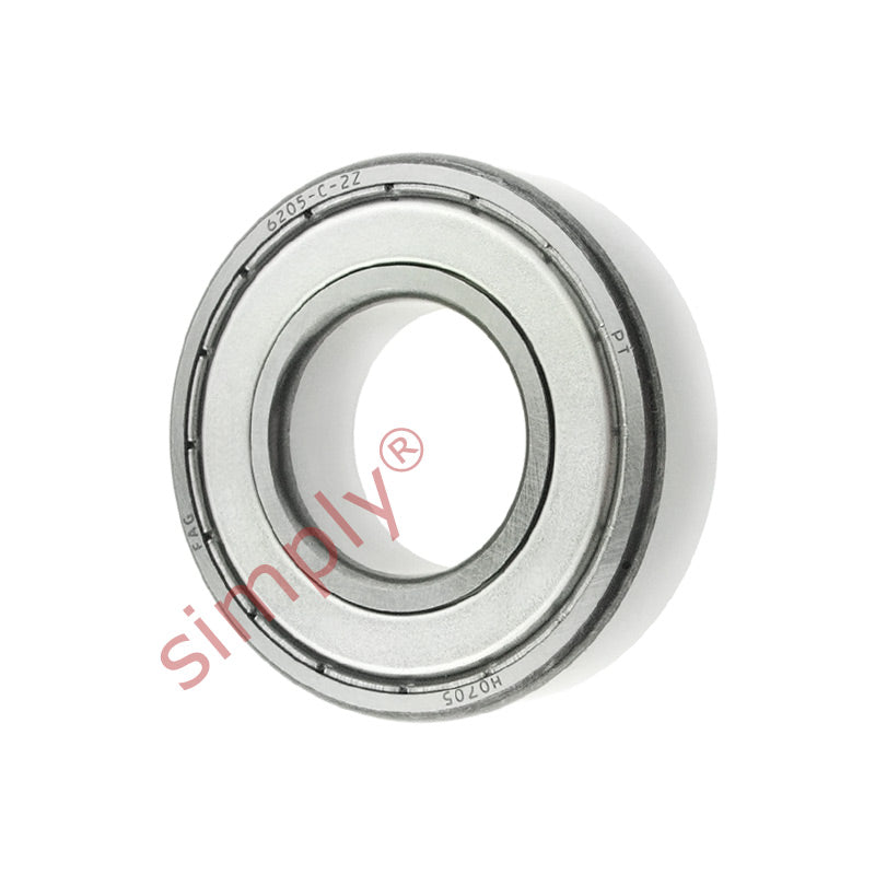 FAG 62052Z Metal Shielded Deep Groove Ball Bearing 25x52x15mm
