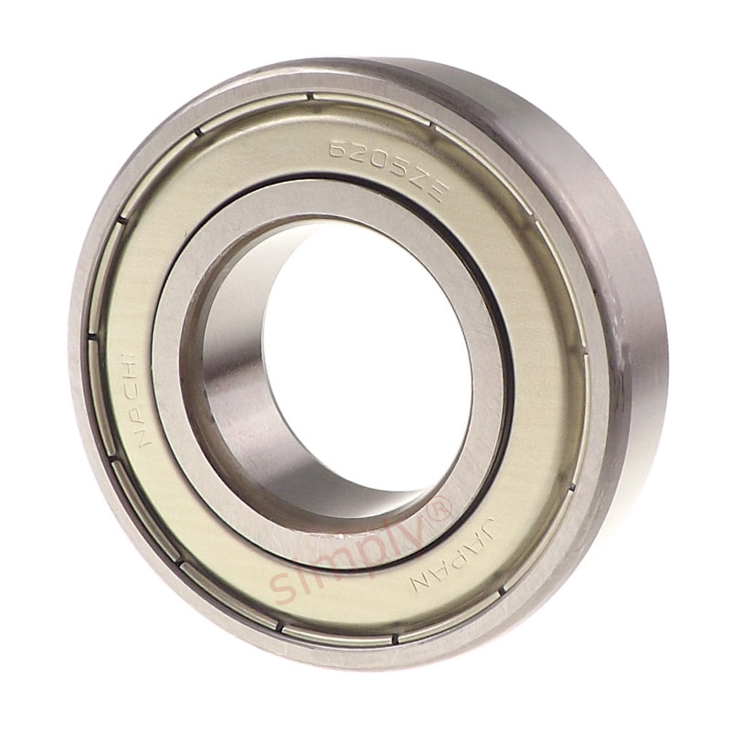 NACHI 6205ZZE Metal Shielded Deep Groove Ball Bearing 25x52x15mm