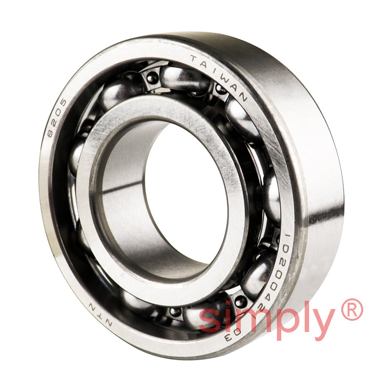 NTN 6205 Open Type Deep Groove Ball Bearing 25x52x15mm
