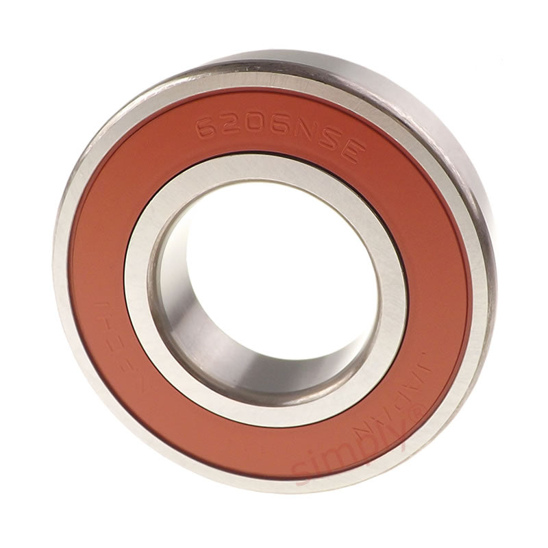 NACHI 62062NSE Contact Rubber Sealed Deep Groove Ball Bearing 30x62x16mm