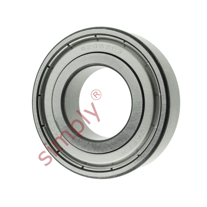 KOYO 62062ZC3 Metal Shielded Deep Groove Ball Bearing 30x62x16mm