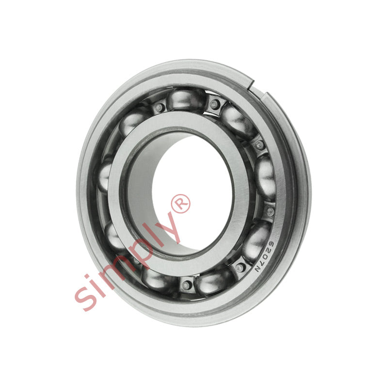 FAG 6207NR Deep Groove Ball Bearing with Snap Ring 35x72x17mm