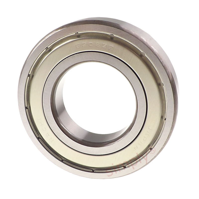NACHI 6208ZZE Metal Shielded Deep Groove Ball Bearing 40x80x18mm