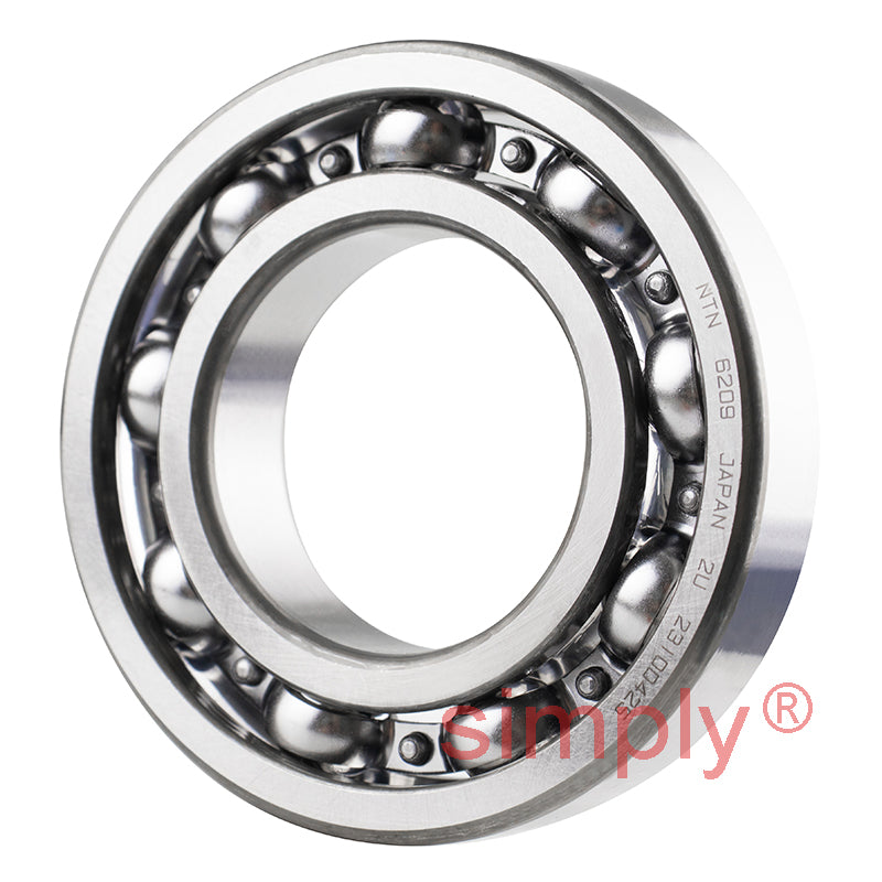 NTN 6209 Open Type Deep Groove Ball Bearing 45x85x19mm