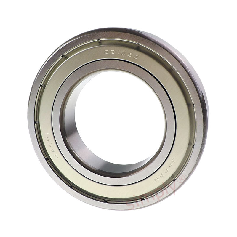 NACHI 6210ZZE Metal Shielded Deep Groove Ball Bearing 50x90x20mm