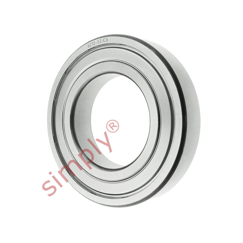 FAG 62122ZC3 Metal Shielded Deep Groove Ball Bearing 60x110x22mm