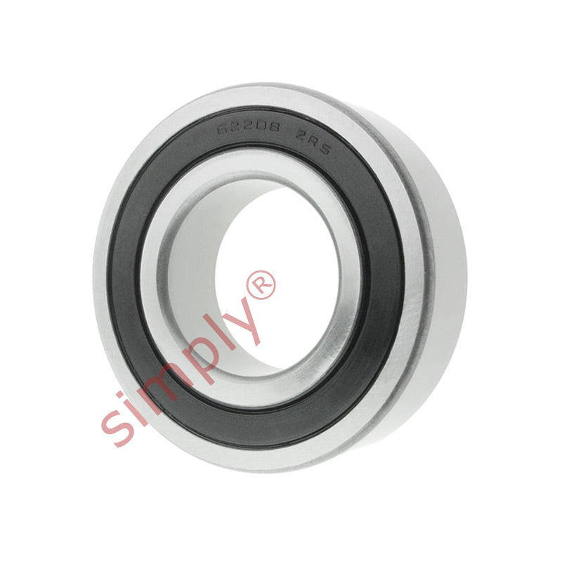 Major Brand 622082RSR Rubber Sealed Deep Groove Ball Bearing 40x80x23mm