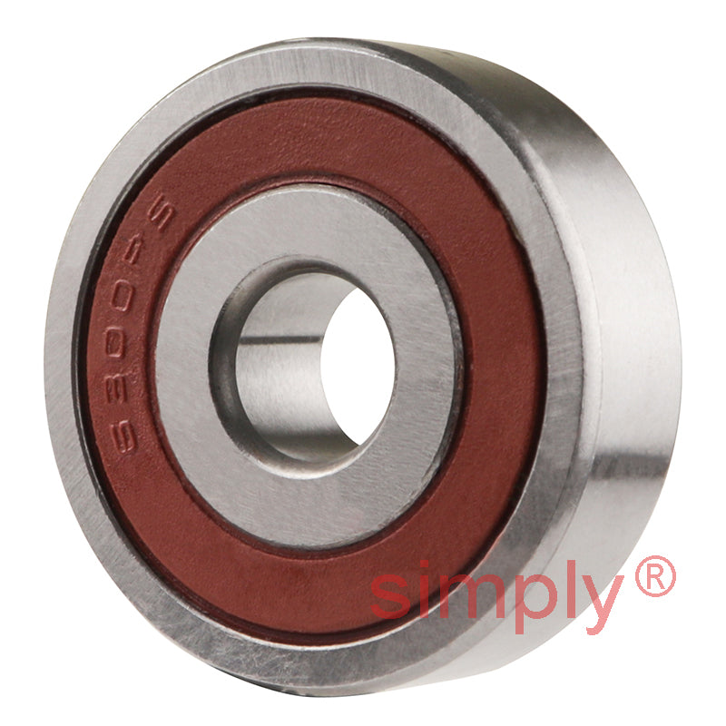 63002RSHT150 High Temp 150C Rubber Sealed Deep Groove Ball Bearing 10x35x11mm Max 10000rpm